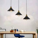 Lustra Suspendata, LV210/3R, 3*E27, Maro, Metal si Fir, Inaltime Reglabila