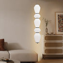 Lustra LED Suspendata cu Telecomanda 78W, LM510/5BK, Inaltime Reglabila, Lumina Calda/Rece/Neutra, Alb, Metal