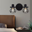 Lustra cu Abajur, GRACIE, Diamant, 2XE14, Negru, Metal Lustre Clasice Default Title Alessandro Design
