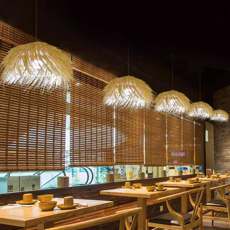 Lustra Vintage Paie LV811, 1xE27, Rustic, 100cm