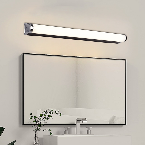 Aplica LED de Baie, GARDA, 11W, liniara, lumina Neutra, Negru