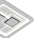 Lustra LED KEREN 24W, Diametru 26cm, Patrata, lumina Rece/Calda/Neutra, Alb