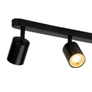 Lustra LC500/4BK cu Proiector Liniar 4XGU10 Ne gru