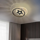 Aplica LED Hadley 24W Alb Negru