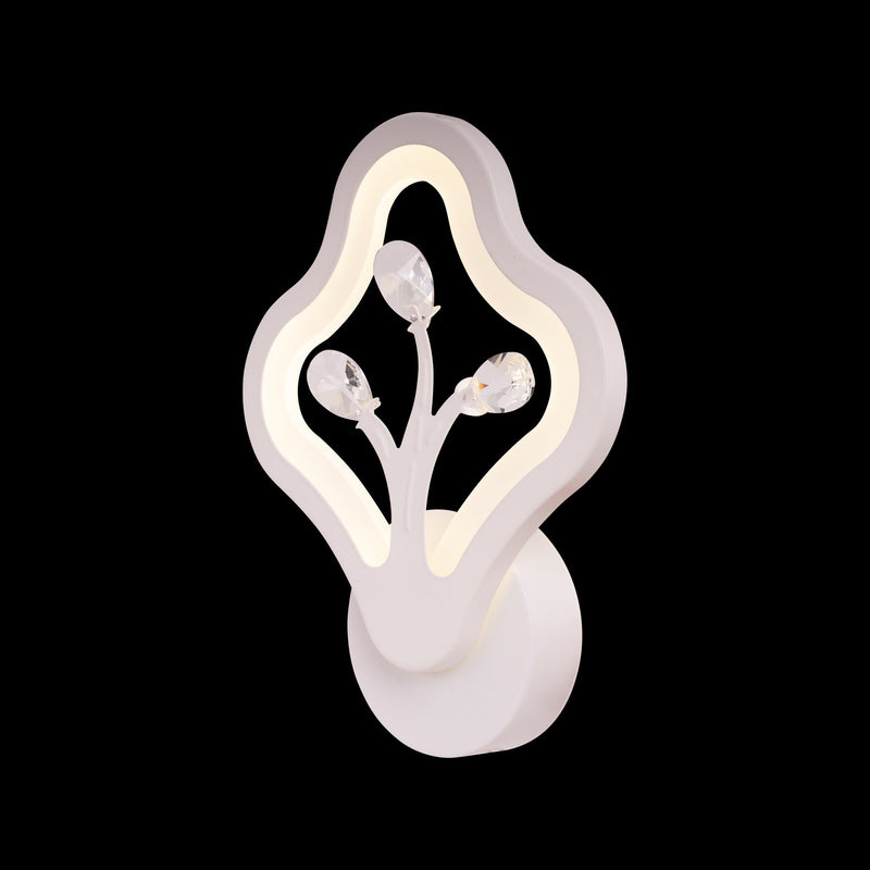 Aplica LED Damila, 12W, Lumina Rece/Calda/Neutra, Alb