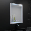 Oglinda LED Rectangulara, 60x80cm, Verite Imperial Silver Motion Glow Marcello, Sistem Dezaburire, Ceas & Termometru, Dimabila Oglinzi Marcello Default Title Alessandro Design