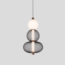Lustra LED Suspendata LM550/3BK, 12W, Lumina 3000/4000/6000K, Negru Lustre Moderne Default Title Alessandro Design