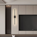 Lustră LED Raffaela 19W 3000K, 4000K, 6000K, Acril 80cm Negru