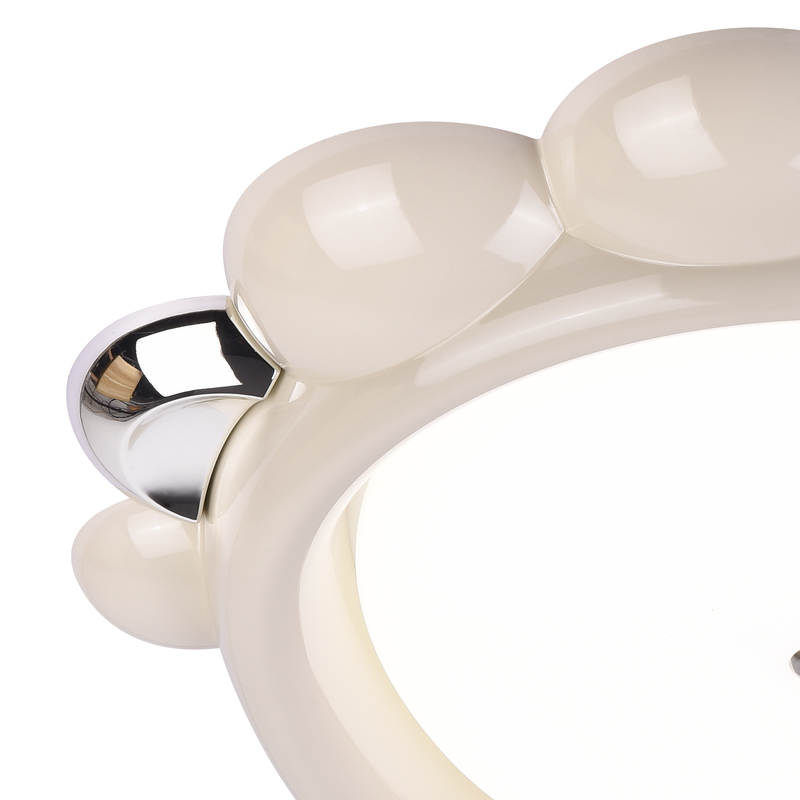 Lustră LED 8057WH, 41W, Acril Alb, Lumina 3000K/4000K/6000K,