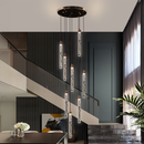 Candelabru Cristal LED 21W, Lumina Calda/Neutra/Rece, Diametru 25cm Auriu CM510/H150XW35