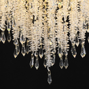 Candelabru Cristal STROZZI Magno 8xE14, Diametru 60cm, Auriu