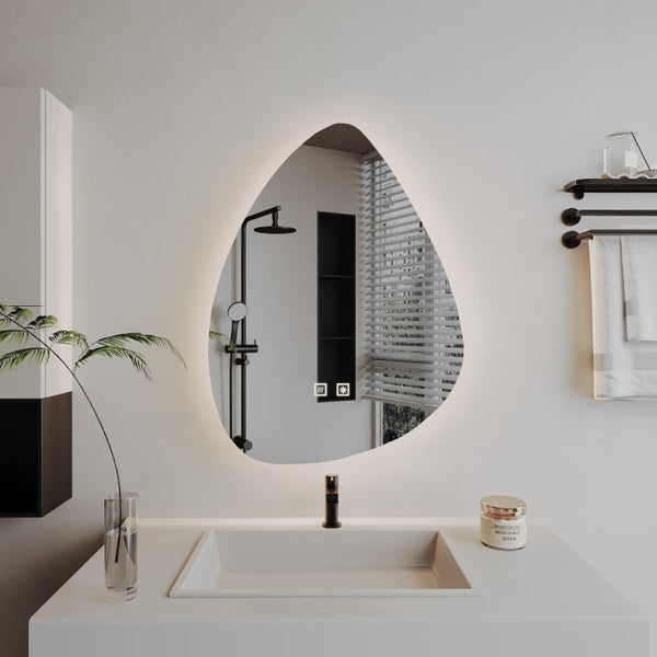 Oglinda LED Neregulata, Dezaburire, 40x60cm, Z001 Basic Touch