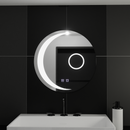 Oglinda LED Rotunda, 60cm, Orbis Touch, Sistem Dezaburire,Dimabila