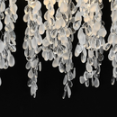 Candelabru Cristal CC8080/D800CH, 9x E14, Diametru 49cm, Crom