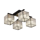 Lustra Georgiana, LC111/4BK, 4x E27, Negru, Metal Lustre Clasice Default Title Alessandro Design