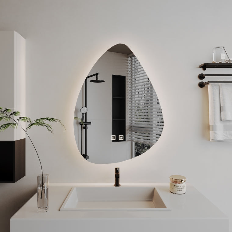 Oglinda LED Neregulata, Dezaburire, 60x80cm, Z001 Basic Touch