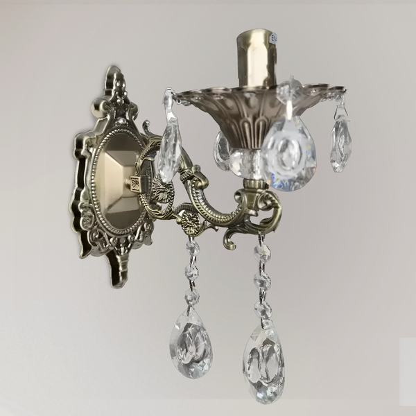 Aplica Cristal SANSSOUCI Picollo, 1xE14, Alama Antichizata