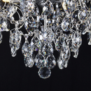 Candelabru Cristal CRYSTARA Nobile, 5x E14, Diametru 40cm, Crom Lucios Candelabre Cristal Default Title Alessandro Design