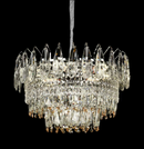 Candelabru Cristal MAJESTIC Eleganza, 9x E14, Diametru 50cm, Crom Lucios, Inaltime Reglabil Candelabre Cristal Default Title Alessandro Design