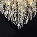 Candelabru Cristal CC9313/12FGD, 12x E14, Diametru 49cm, Auriu