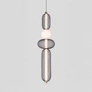 Lustra LED Suspendata LM551/4BK, 24W, Lumina 3000/4000/6000K, Negru, Inaltime Reglabila Lustre Moderne Default Title Alessandro Design