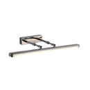 Aplica LED de Baie, BALATON, 10W, liniara, lumina Neutra, Crom Lucios