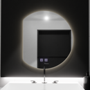 Oglinda LED Semiluna 54x60, Arcana Touch, Sistem Dezaburire, Dimabila