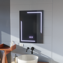 Oglinda LED Rectangulara, 50x70cm, ECLISSA Touch, Sistem Dezaburire, Dimabila