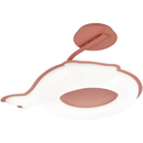 Lustră LED 8058PK, 60W, Acril Roz, Lumina 3000K/4000K/6000K