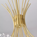 Candelabru Cristal Petito, 12XG4,Auriu, Diametru 52cm Candelabre Cristal Default Title Alessandro Design