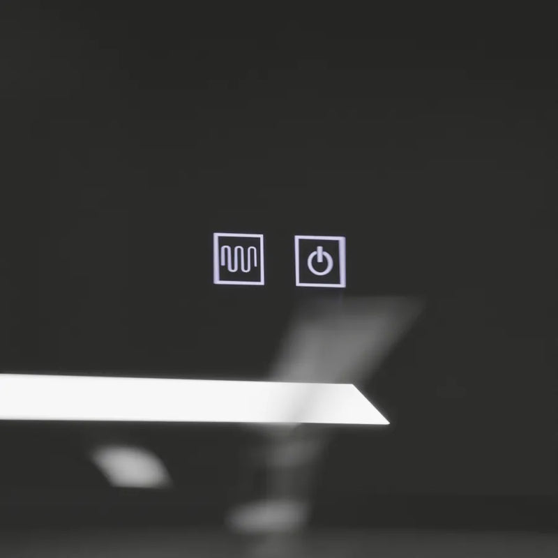 Oglinda LED Rectangulara, 50x70cm, Touch Ulrich, Sistem Dezaburire, Dimabila