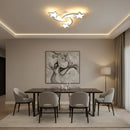 Lustra LED cu telecomanda IPOMOEA 51W, 3 Stele, lumina Rece/Calda/Neutra, Dimabila, Alb Lustre LED cu Telecomanda Default Title Alessandro Design