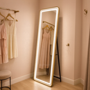 Oglinda LED Rectangulara, Rama Aurie, 50x160cm, Dimabila, Lumina Rece/Calda/Neutra, Dressing Couture Oglinzi Dressing Default Title Alessandro Design
