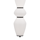 Lustra LED Suspendata cu Telecomanda 78W, LM510/5BK, Inaltime Reglabila, Lumina Calda/Rece/Neutra, Alb, Metal