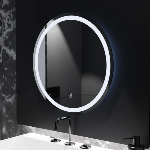 Oglinda LED Rotunda, 70cm, Basic Touch