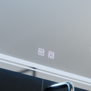 Oglinda LED Rectangulara, 80x60cm, CANTO Touch, Sistem Dezaburire, Dimabila