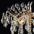 Candelabru Cristal PALERMO Eleganza 5xE14, Diametru 50cm, Auriu Candelabre Cristal Default Title Alessandro Design