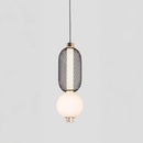 Lustra LED Suspendata LM550/2BK, 11W, Lumina 3000/4000/6000K, Negru, Inaltime Reglabila Lustre Moderne Default Title Alessandro Design