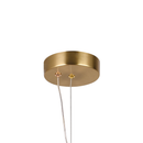 Lustra LED Suspendata LM550/2GD, 11W, Lumina 3000/4000/6000K, Auriu, Inaltime Reglabila Lustre Moderne Default Title Alessandro Design