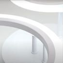 Lustra LED cu telecomanda BETTY 41W, 3 Cercuri, lumina Rece/Calda/Neutra, Dimabila, Alb