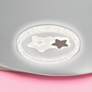 Lustra LED SKYForma Nexen, 160W, lumina Rece/Calda/Neutra, Negru