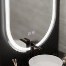 Oglinda LED Ovala, 45x65cm, Velara Touch, Sistem Dezaburire, Dimabila