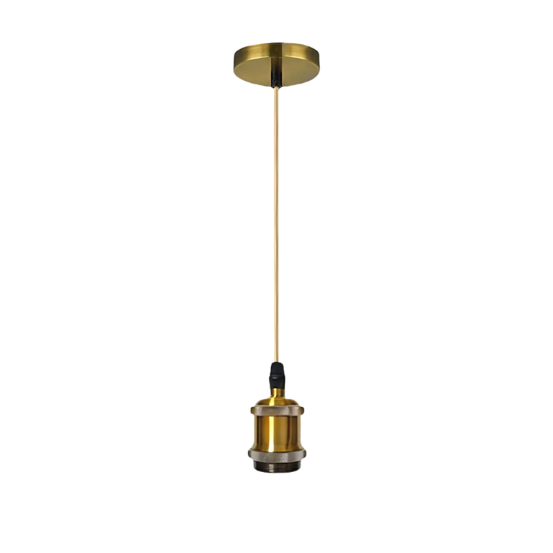 Lustra Antichizata, 1*E27, Metal, Bronz