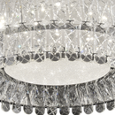 Lustra LED cu Telecomanda, LLC153/500CH, Cristal si Metal, 59W, 1 Cerc, Dimabila, Inaltime Reglabila, Lumina Rece/Calda/Neutra, Iluminat Luxos Lustre LED cu Telecomanda Default Title Alessandro Design