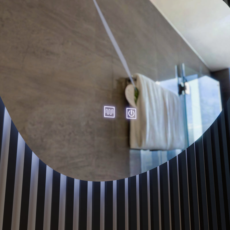 Oglinda LED Touch Avonita Sistem Dezaburire 87X70cm, E83S/87X70