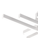 Lustra LED GIO, 82W, Lumina Rece/Clada/Neutra, Alb