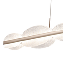 Lustra LED suspendata cu Telecomanda ISOTTA 105W, lumina Rece/Calda/Neutra 3000K/4000K/6000K, Dimabila,Inaltime Reglabila, Negru si Argintiu, Metal si Cristal Lustre LED cu Telecomanda Default Title Alessandro Design
