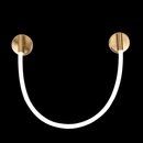 Aplica LED de Perete, 50cm, 3000K/4000K/6000K, Auriu