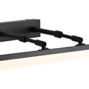 Aplica LED de Baie, MALAWI, 6W, liniara, lumina Neutra, Negru