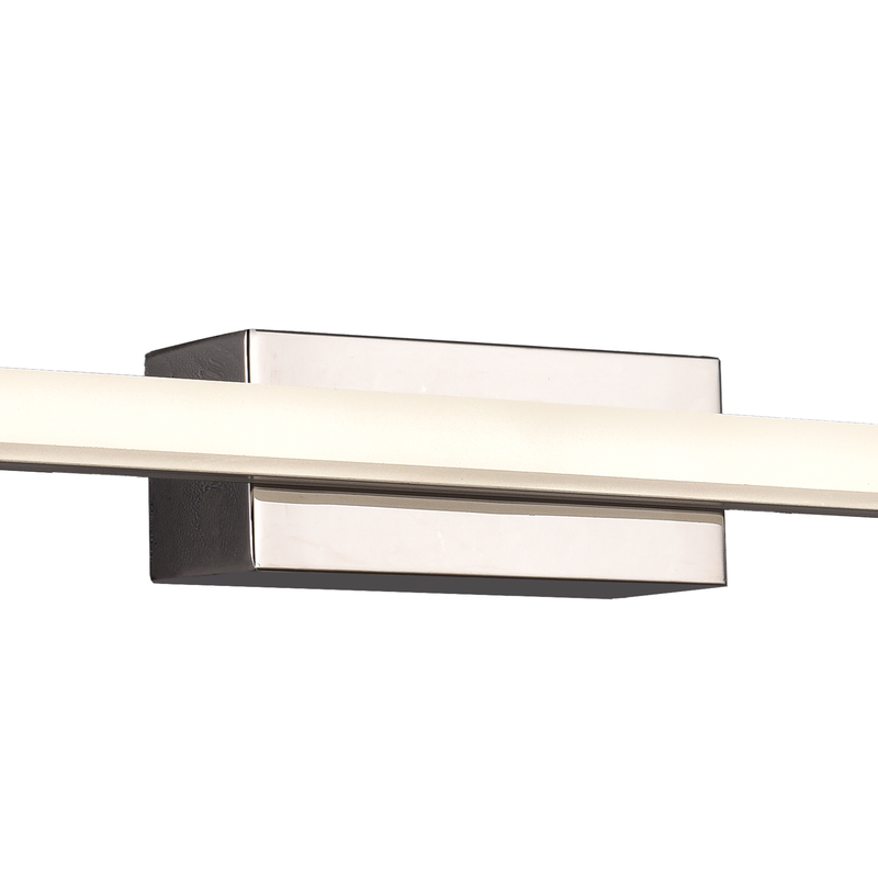 Aplica LED de Baie, COMO, 8W, liniara, lumina Neutra, Negru